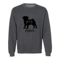 thumbnail image 1 of Pug Mom Crewneck Sweatshirt, 1 of 3