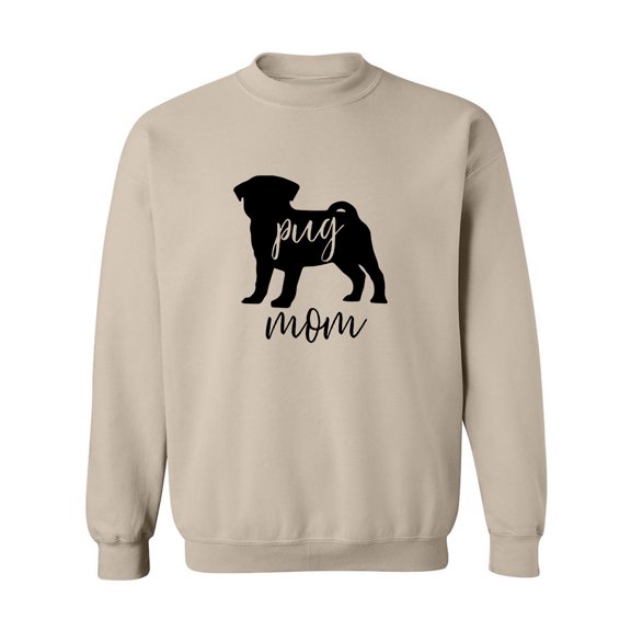 Pug Mom Crewneck Sweatshirt