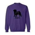 thumbnail image 1 of Pug Mom Crewneck Sweatshirt, 1 of 3