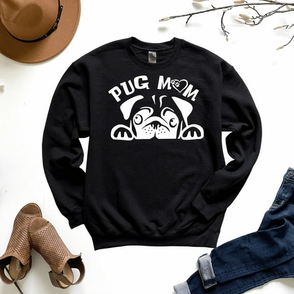 Pug Mom Dog Sweatshirt