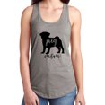 thumbnail image 1 of Pug Mom Racerback Tank, 1 of 2