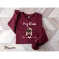 thumbnail image 1 of Pug Mom Sweatshirt,Pug Mama, Pug Mom, Pug Mom Gift,Pug Lover Gift,Gift For Pug Mom, Dog Mama Gift, Pug Lover Sweatshirt, Dog Mom Sweatshirt, 1 of 9
