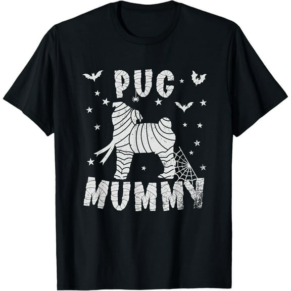 Pug Mummy - Halloween T-Shirt