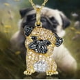 thumbnail image 1 of Pug Pet-shaped Pendant Necklace, 1 of 2