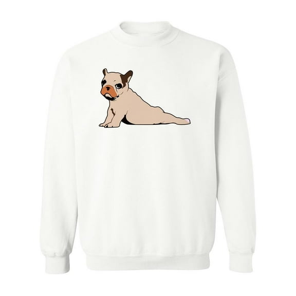Pug Stretching Sweatshirt Women -SPIdeals Designs, Female Medium