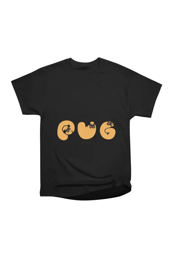 Pug T-Shirt Tee Gift For Him Merch For Her Apparel For Friend