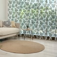 thumbnail image 1 of Pug Tulle Curtains with Rod Pocket, Cheerful Playful Animals Dog Heads with Tongues out and Grunge Effect, Sheer Drape for Wedding Party 2 Panels, 7 Sizes, Charcoal Grey Beige, by Ambesonne, 1 of 3