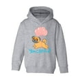 thumbnail image 1 of Pug With Balloons Hoodie Toddler -Image by Shutterstock,  2 Toddler, 1 of 4