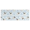 thumbnail image 1 of Pug and Footprints Kitchen Rug Mat,Kitchen Runner Rugs Non Skid Washable,Decorative Kitchen Floor Mats for Kitchen,Sink,Laundry,17"X47", 1 of 5