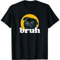 thumbnail image 1 of Pug says “Bruh” – Cute Dog Fashion Funny Humor T-Shirt, 1 of 5