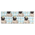 thumbnail image 1 of Pug with Crown Kitchen Rug Mat,Kitchen Runner Rugs Non Skid Washable,Decorative Kitchen Floor Mats for Kitchen,Sink,Laundry,17"X47", 1 of 5