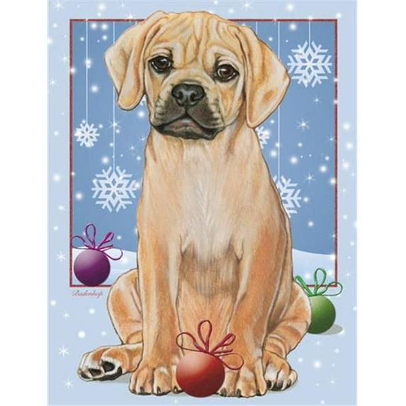 Puggle Christmas Boxed Cards - Pack of 10
