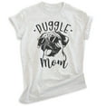 thumbnail image 1 of Puggle Mom T-shirt, Unisex Women's Shirt, Puggle Owner, Best Dog Mom Gift, Heather Ash, Medium, 1 of 6