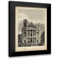 thumbnail image 1 of Pugin, A. 12x14 Black Modern Framed Museum Art Print Titled - Eglise de St. Eustache, 1 of 5