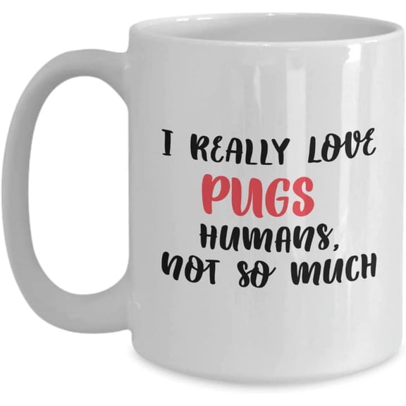 Pugs Coffee Mug, Pugs Gifts, Gifts For Pugs, Pugs Mug, Birthday Christmas Basket gag Gift Idea