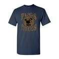 thumbnail image 1 of Pugs Not Drugs Dog Funny DT Adult T-Shirt Tee, 1 of 2