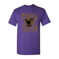 thumbnail image 1 of Pugs Not Drugs Dog Funny DT Adult T-Shirt Tee, 1 of 2