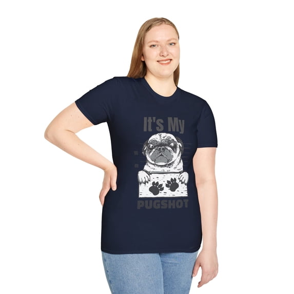 Pugshot Canine Pug Lover Paw Prints Apparel