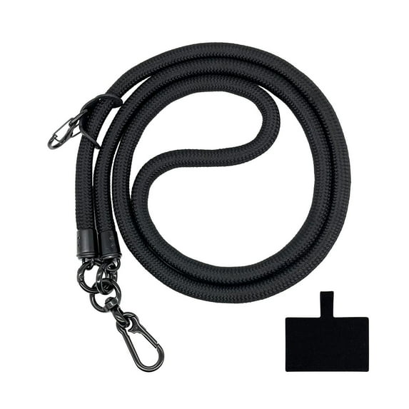 Puhuiying 10MM Thick Rope Mobile Phone Hanging Rope Gasket Crossbody Mobile Phone Rope Camera Strap Rope Loss Hanging Neck Rope