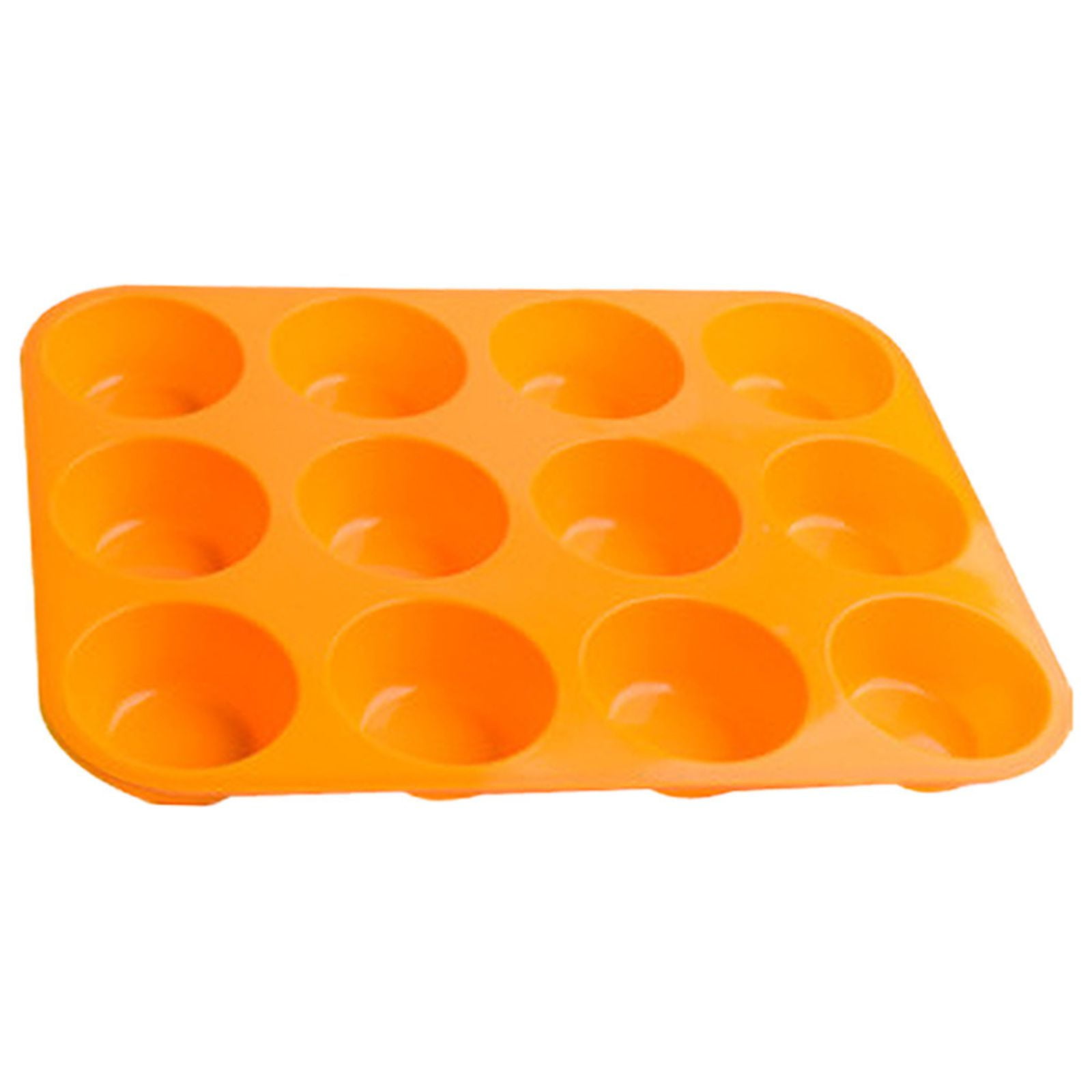 JasCherry 9 Cavities Silicone Cake Mould, Non-stick Cylinder Shaped