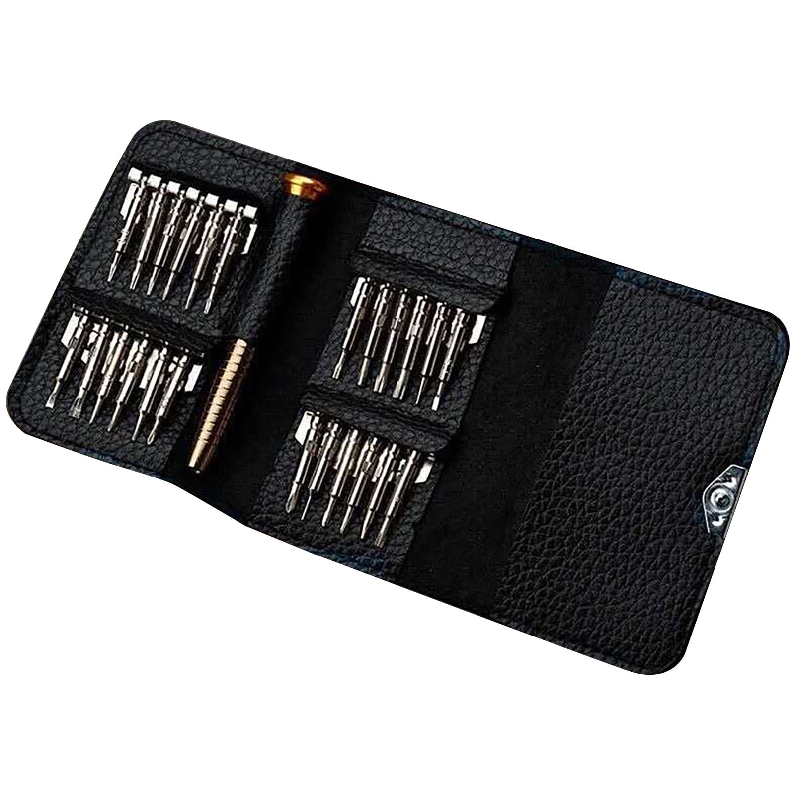 Puhuiying Leather Case Manual Screwdriver 25 In 1 Multi-Function Combination Set holiday gifts festival