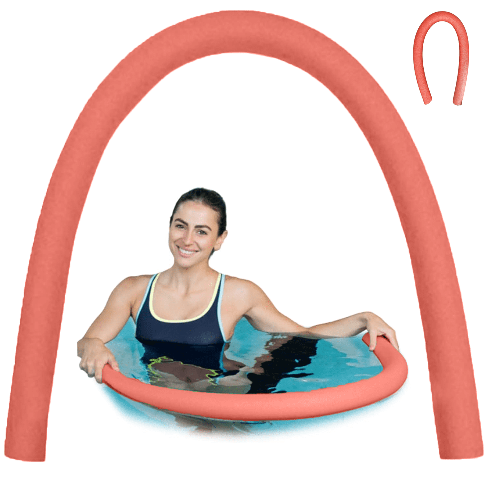 Floating Pool Noodles Foam Tube, Super Thick Swim Pool Foam - Main Image