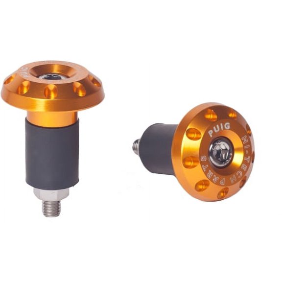 Puig 6222O; Hi-Tech Bar-Ends Universal Fitment (Gold)