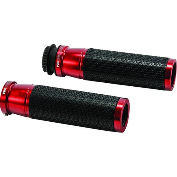 Puig 6326R; Hi-Tech Accent Grips Red