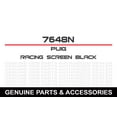 thumbnail image 1 of Puig 7648N Z-Racing Windscreen - Black, 1 of 1