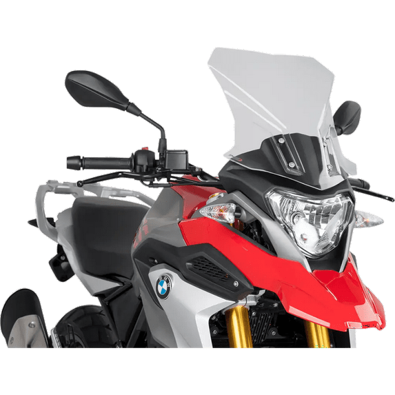 PUIG HI-TECH PARTS Touring Windscreen - 17" - Clear - BMW 9879W