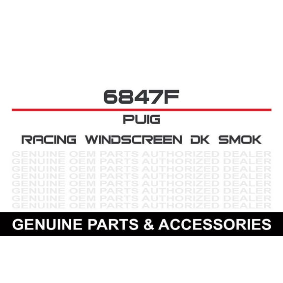 Puig Z-Racing Windscreen | Dark Smoke (6847F)