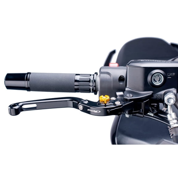 Puig New Hi-Tech Extendable/Folding Clutch Lever, 561-05767BK