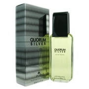 Puig Quorum Silver Eau De Toilette Spray for Men 3.4 oz