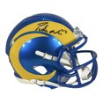 thumbnail image 1 of Puka Nacua Autographed Los Angeles Rams Speed Mini Football Helmet (Fanatics), 1 of 4
