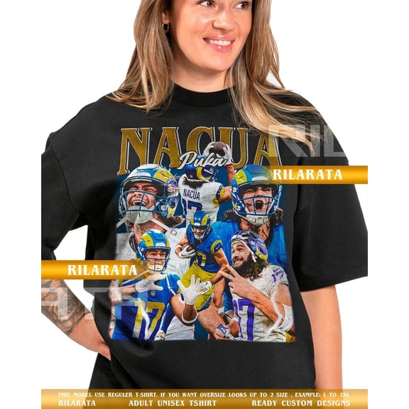 Puka Nacua Vintage T-Shirt Gift for Women and Man Shirt Unisex Tee Sport