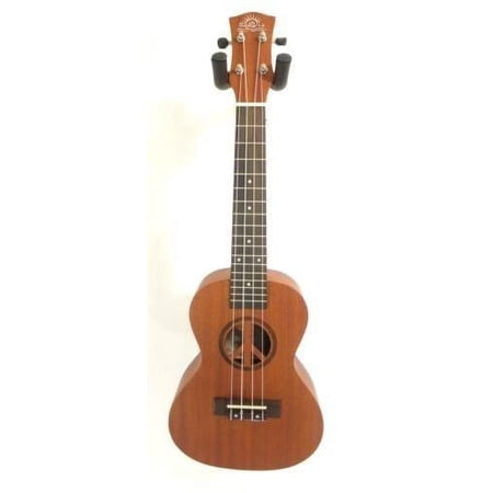 PukanaLa Model PEACE-T Tenor Ukulele with Sapele Mahogany Top, Back and Sides
