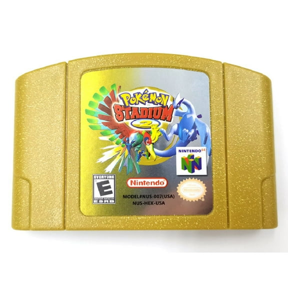 Pukemen Stadium 2 N64 Game,US Version