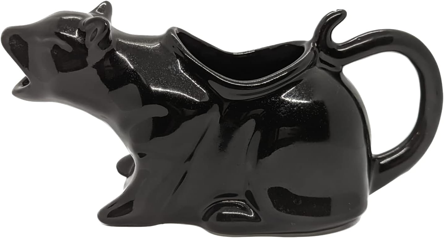 Puking Gravy Bowl, Funny Kitty Gravy Boat, Puking Gravy Boat, Porcelain