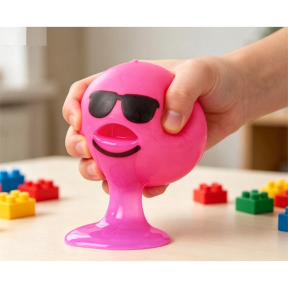 Puking Sucking Stress Relief Balls,Vomiting Egg Squeeze Toy,Funny Slime Vomiting Toys,Novelty Fidget Toy for Baskets Gifts for Adults.