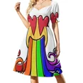 thumbnail image 1 of Puking s Sleeveless Dress long sleeve dresses Long dress woman Evening gown women's summer dresses 2024, 1 of 7