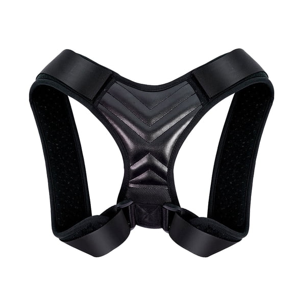 Pukitry Posture Corrector Belt, Breathable Foam Back Support Strap for Adults, Adjustable Anti-Kyphosis Trainer to Improve Sitting Posture, Relieves Neck and Shoulder Tension