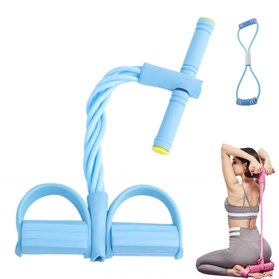 Pukitry Resistance Bands,Heavy Workout Activation Resistance Bands with Handles,Fitness Booty Exercise Exercise Bands,Blue