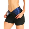 thumbnail image 1 of Pukitry Sauna Shaper Pants Shorts Legging for Women Weight Loss High Waist Sweat Pants Hot Polymer Workout Tights, 1 of 5