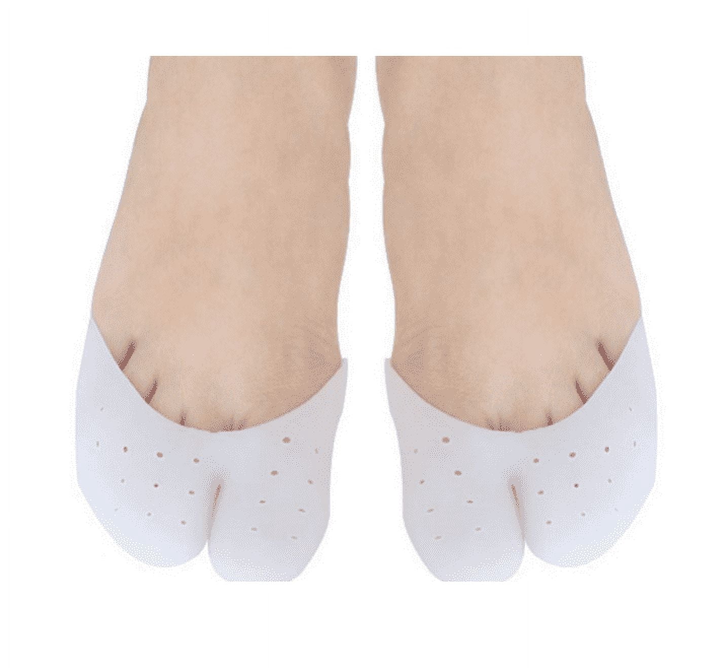 Pukitry Toe Protectors with Metatarsal Pads - 2 Pieces - Soft Toe Sleeves - Gel Toe Caps - Toe Guards & Toe Covers for Women & Men