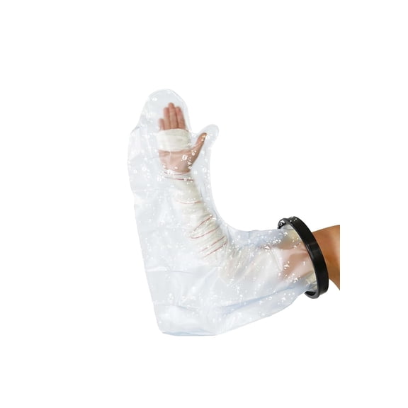 PukitryArm Cast Waterproof Cover for Shower ( 37.5"), Plaster Cast Waterproof Cover Broken Arm