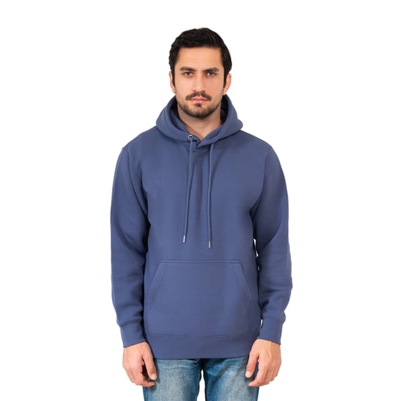 Pukka Blanks Unisex Heavyweight 300 GSM Fleece Hoodie Grissale X-Large