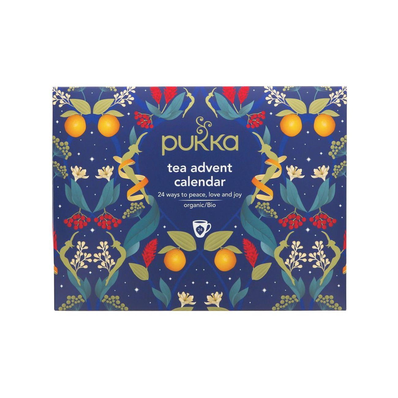 Pukka Herbs Organic Days of Joy Advent Calendar 24 sachets - Walmart.com