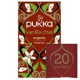thumbnail image 1 of Pukka Organic Herbal Tea, Vanilla Chai, Caffeine-Free, Tea Bags 20 Count Box, 1 of 6