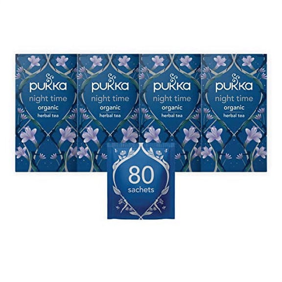Pukka Organic Night Time Herbal Tea 20 sachets (pack of 2)