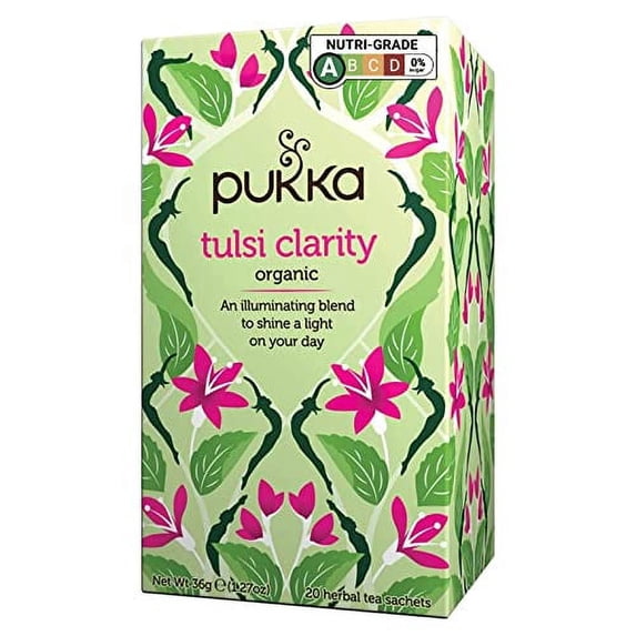 Pukka Organic Three Tulsi (Tulsi Clarity) Herbal Tea 20 sachets